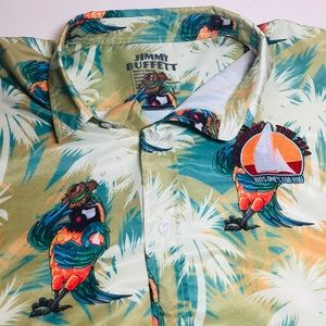 Jimmy Buffett Parrothead 2014 Tour Hawaiian Shirt
